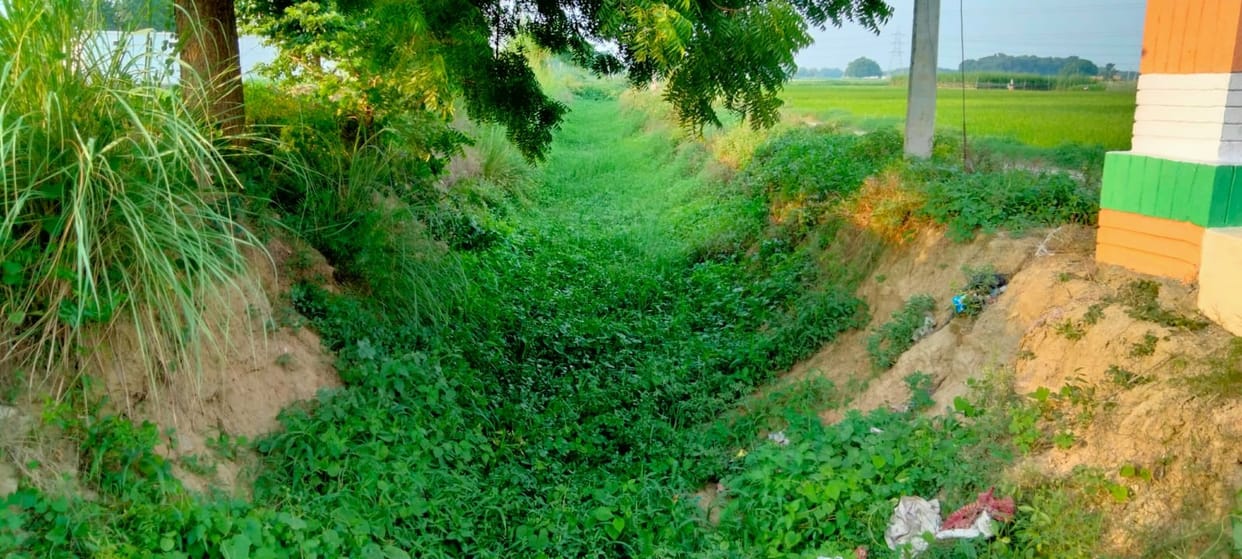 Farmers worried for irrigation due to lack of water in the canal