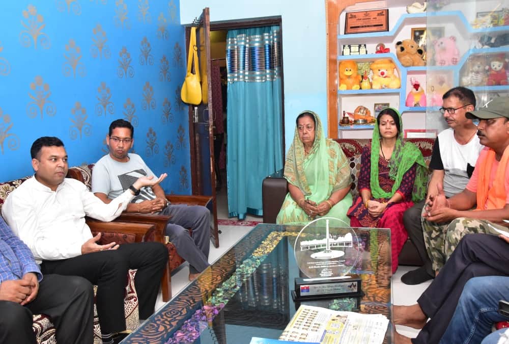 Uttarakhand haldwani Martyr Chandra shekhar dead body Siachen Indo Pakistan War