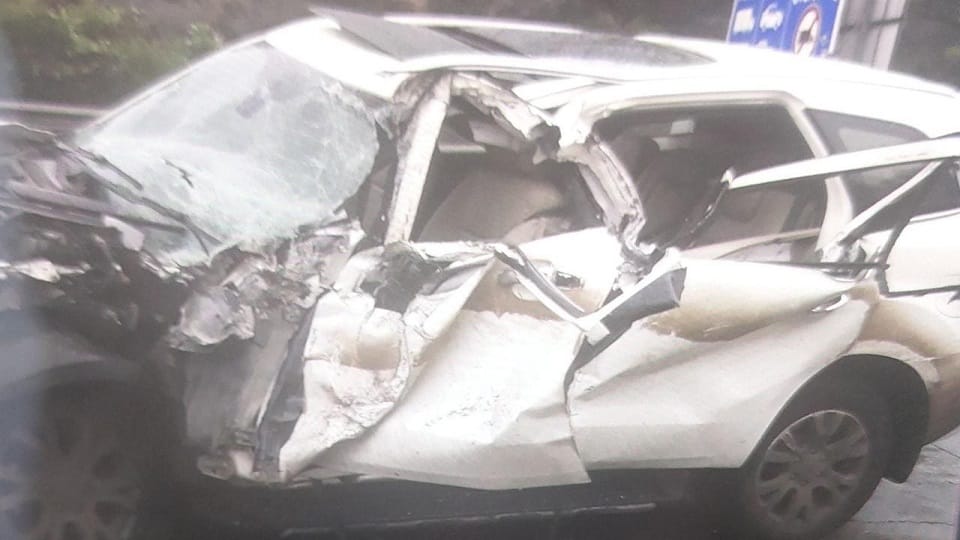 Shiv Sangram Chief Vinayak Mete Passed Away in Car Accident on Mumbai Pune Express Highway News in Hindi