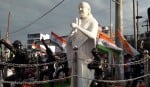 वाजिदपुर तिराहे पर स्वर साम्रगी लता मंगेशकर का किया गया उद्घाटन। संवाद