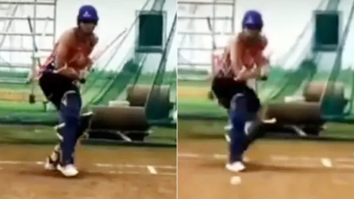 Arjun Tendulkar hits training session in Goa after leaving Mumbai Team, Watch Video