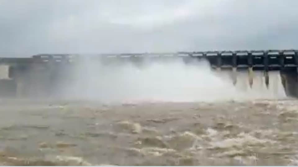 Due to rain in Madhya Pradesh, rivers and streams in spate including Narmada, Chambal, contact with many distr