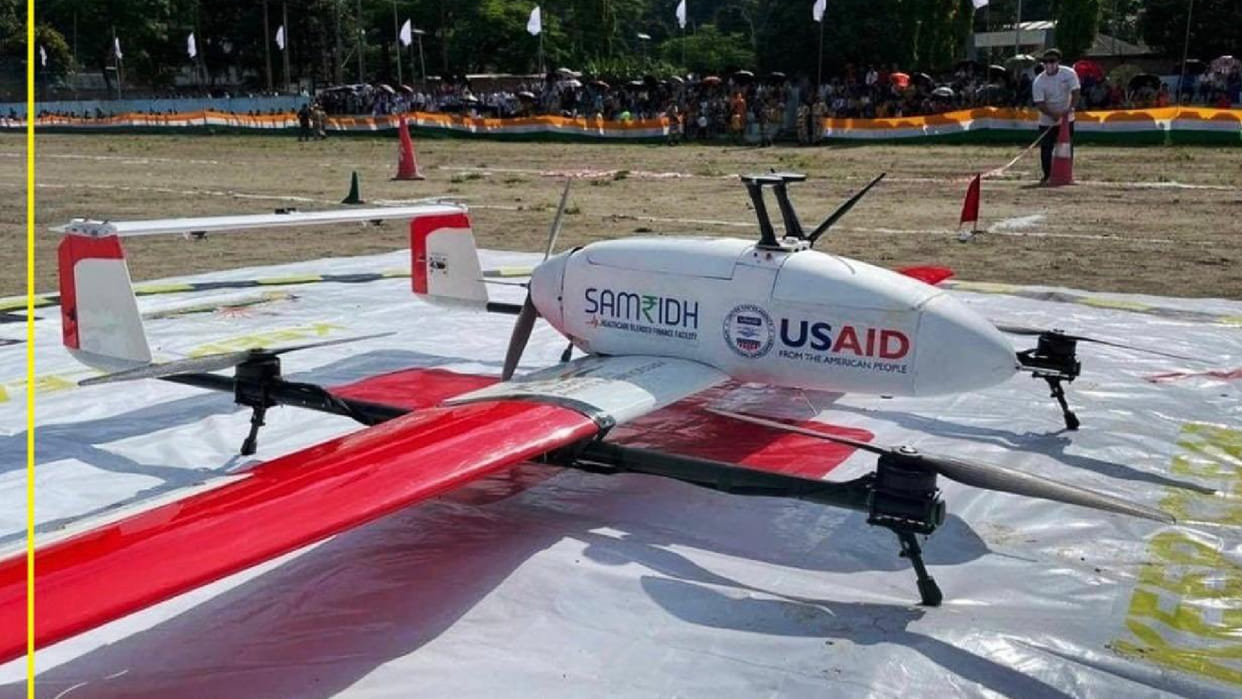 Independence Day Drone service started in Arunachal CM said more hard work will have to done for better state