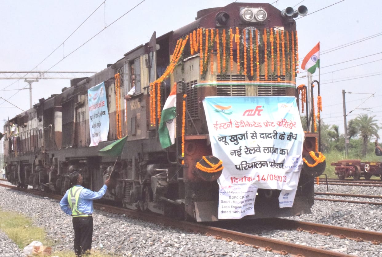 Goods trains will start running on the Eastern Corridor by September 30