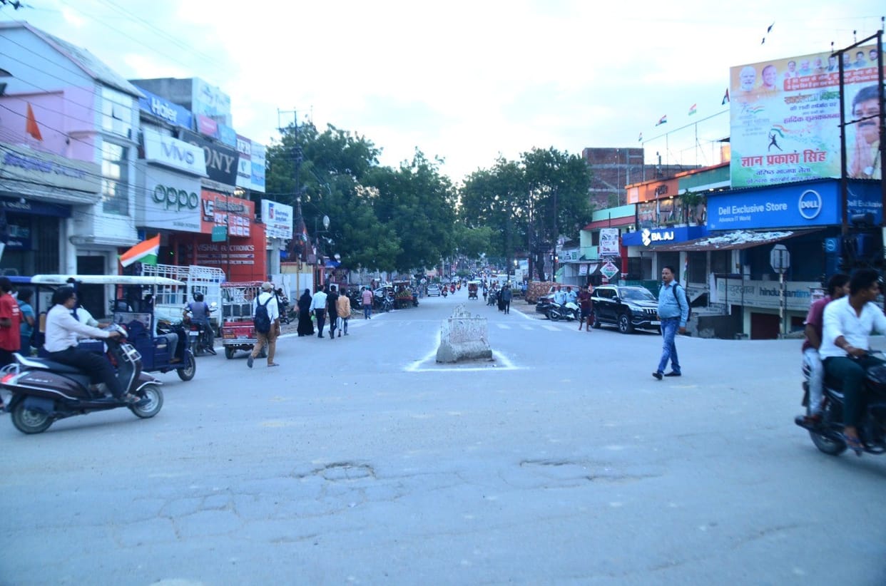 The city is moving fast on the path of development