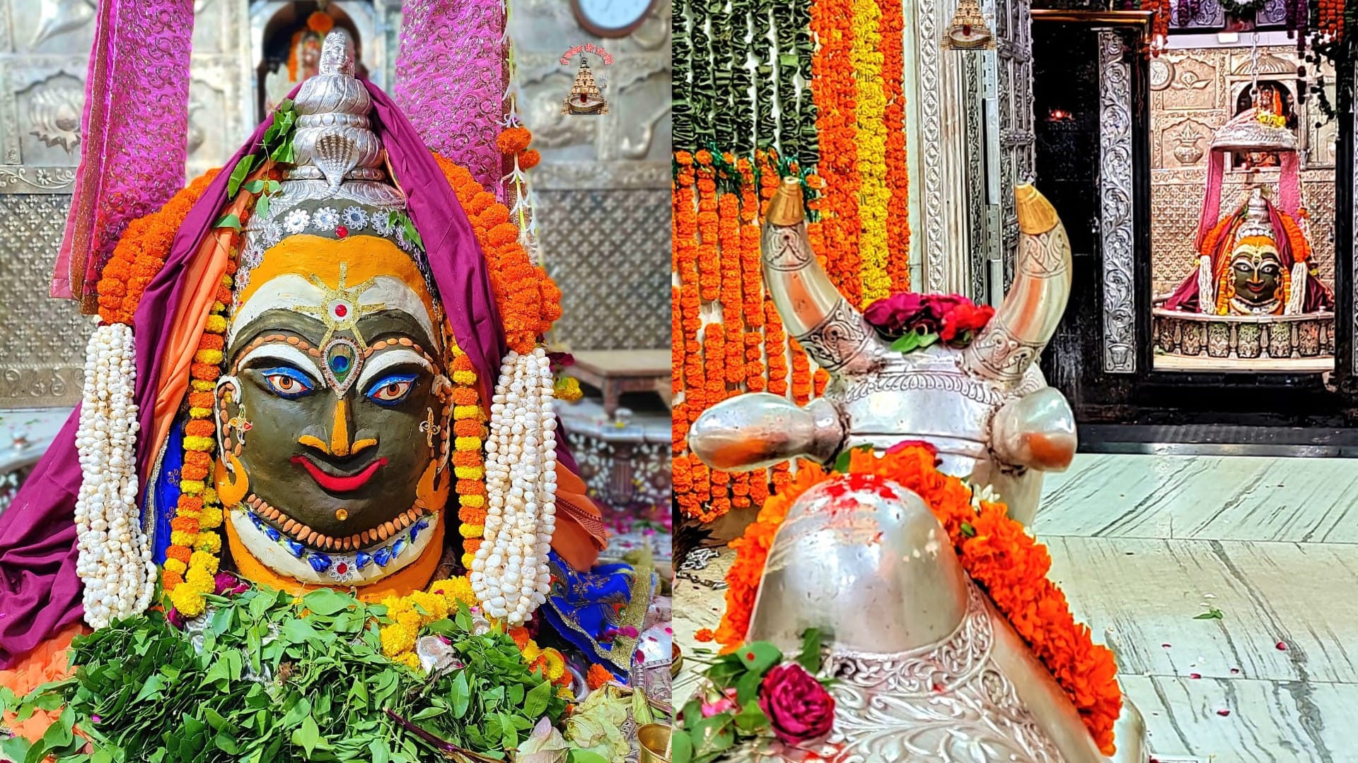 Independence Day: Baba Mahakal wore tricolor clothes, scattered in the temple, the light of patriotism