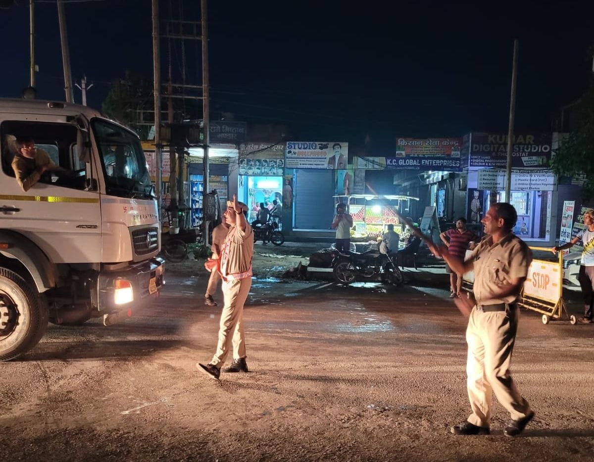 Police increased security for Independence Day, checked hotels and dhabas along the highway