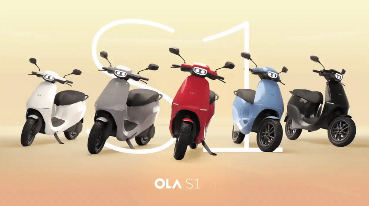 Ola Electric launches S1 electric scooter in India ola s1 price ola s1 booking price