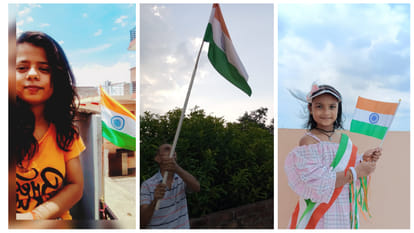 Selfie With Tiranga: The spirit of patriotism was shown, the citizens took selfie with the tricolor