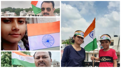 Selfie With Tiranga: The spirit of patriotism was shown, the citizens took selfie with the tricolor