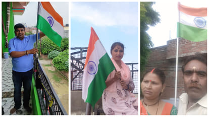 Selfie With Tiranga: The spirit of patriotism was shown, the citizens took selfie with the tricolor