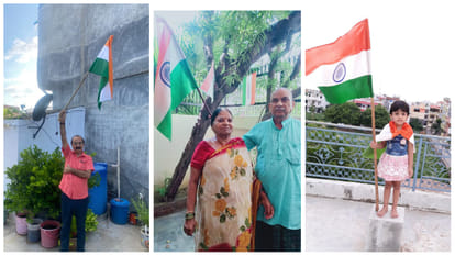 Selfie With Tiranga: The spirit of patriotism was shown, the citizens took selfie with the tricolor