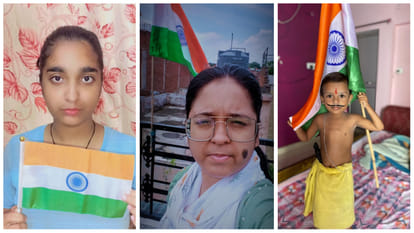 Selfie With Tiranga: The spirit of patriotism was shown, the citizens took selfie with the tricolor