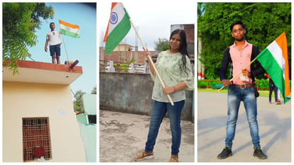 Selfie With Tiranga: The spirit of patriotism was shown, the citizens took selfie with the tricolor