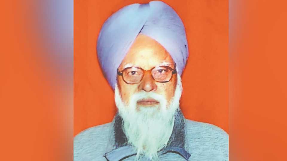 Freedom fighter Mohkam Singh spent nine months in Lahore jail