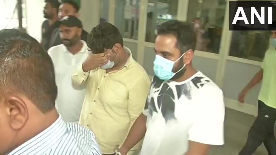 Four terrorists arrested from Delhi by Punjab Police and State Special Operation Cell were brought to Punjab