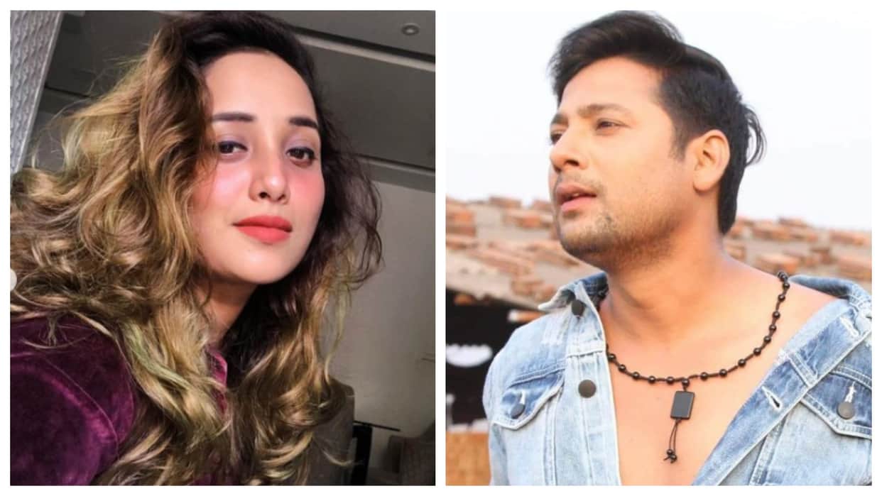 Bhojpuri actress Rani Chatterjee Share a funny video with her upcoming movie Ganga Geeta co star Prem Singh