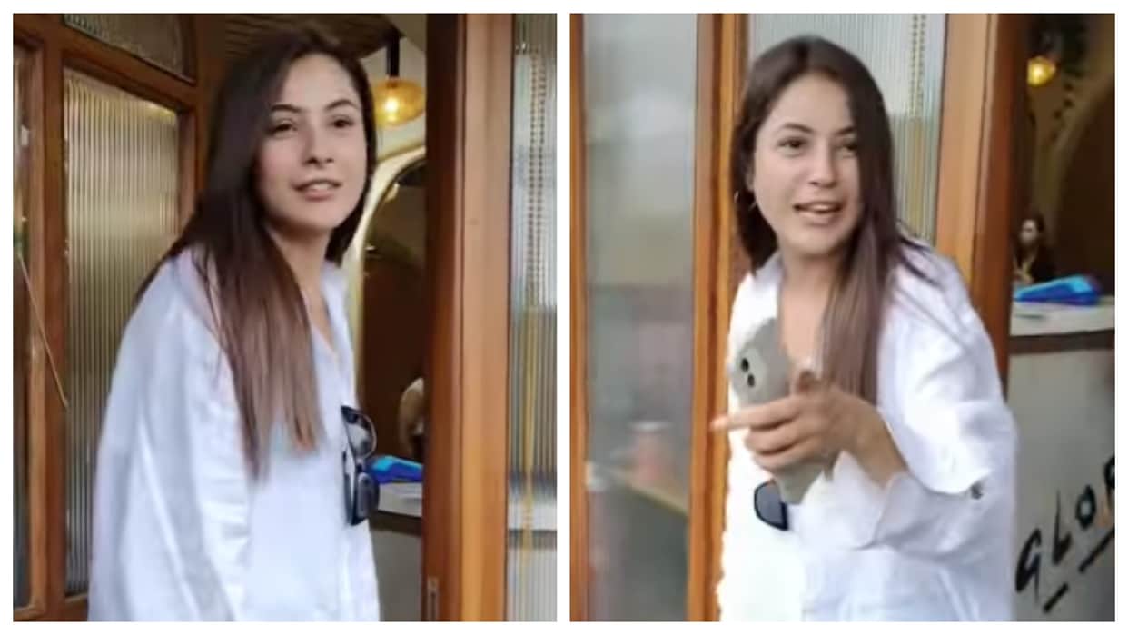 Shehnaaz Gill spent thousand rupees in a Beauty Parlour because of paparazzi to get her hair straightening