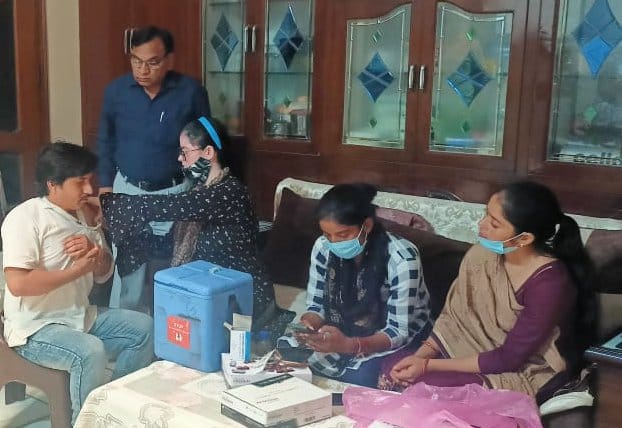 7767 people got vigilance dose at 99 booths