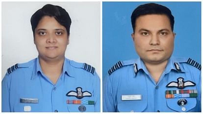 Wing Commander Deepika Mishra and group Captain Rahul Singh along with them got Vayu Sena Medal