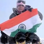 भावना ने माउंट एल्ब्रुस में फहराया तिरंगा