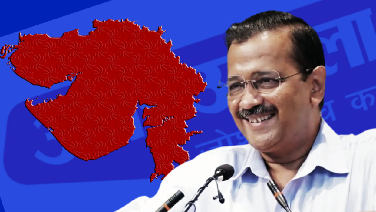 Kejriwal claims Gujarat BJP chief will be replaced; BJP asks him to stop daydreaming