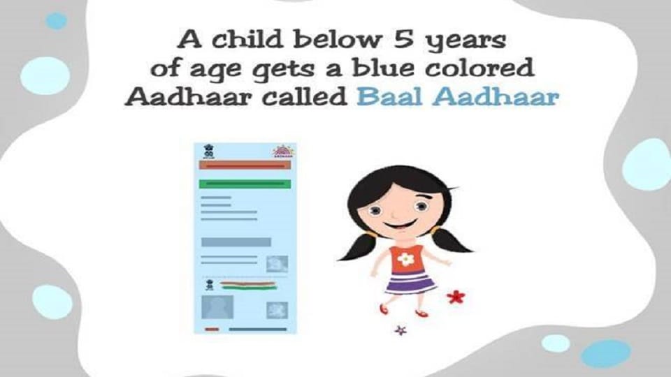 UIDAI registered more than 79 lakh children under Baal Aadhaar initiative