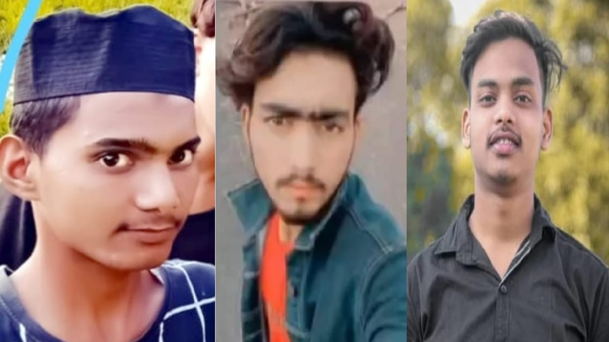 Three friends of Bijnor have died being hit by train in Gurugram during to taking selfie