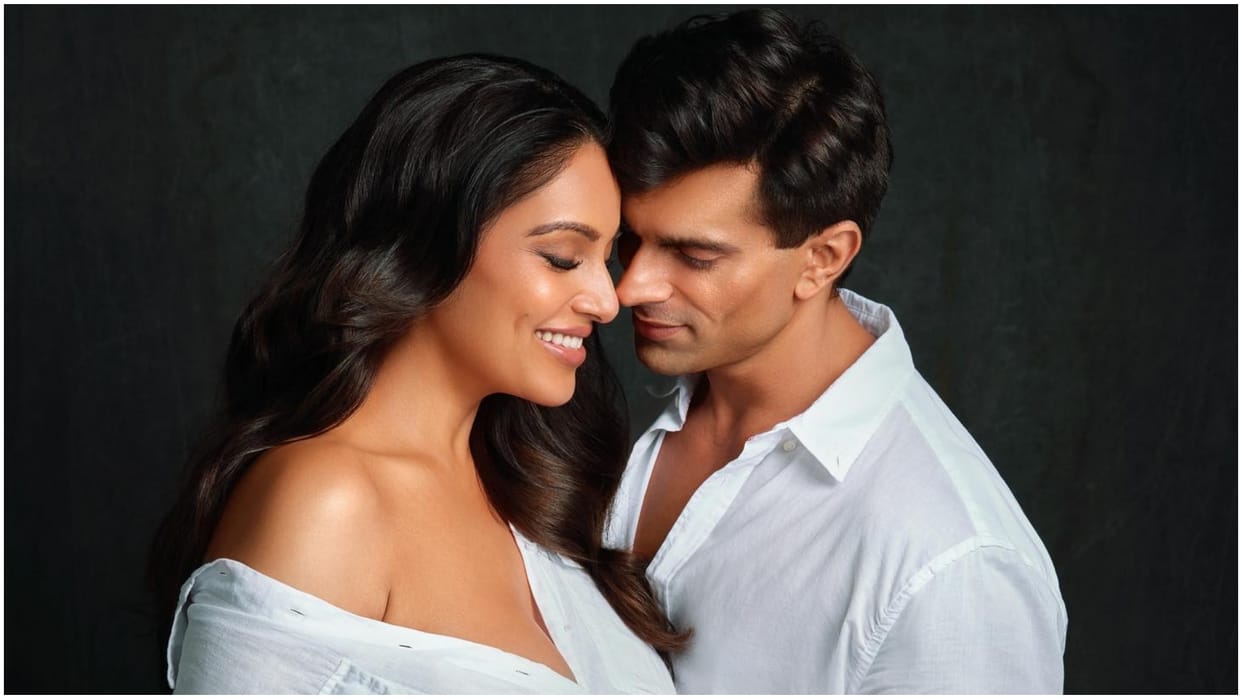 Bipasha Basu Pregnancy confirms actress shares baby bump photos with husband karan singh grover