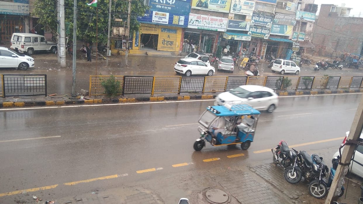 Three mm rainfall in Fatehabad and 7 mm in Bhattukalan