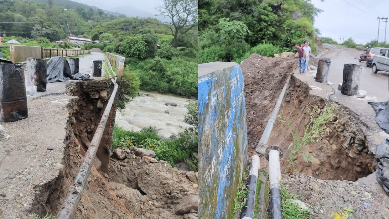Himachal Weather today, heavy rainfall alert in state, many roads and water supply schemes disrupted