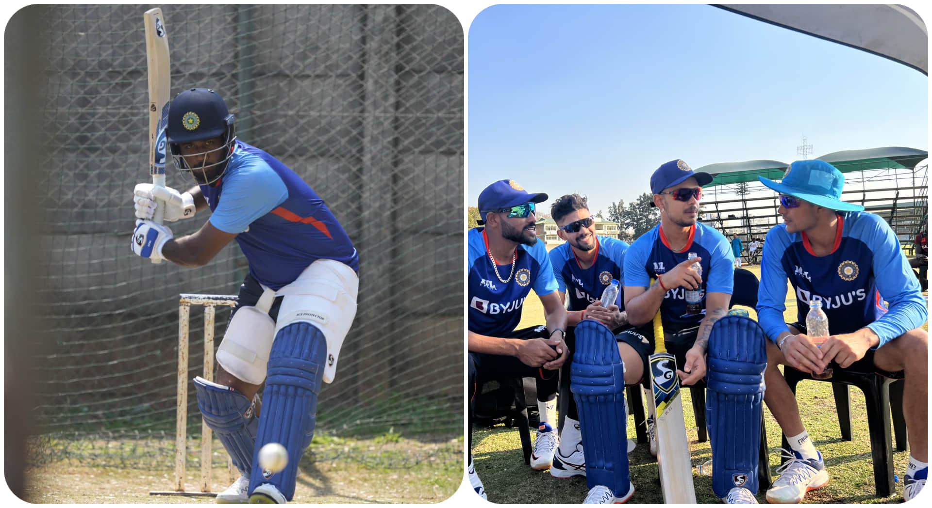Indian Players Practice session before ODI Series against Zimbabwe see photos