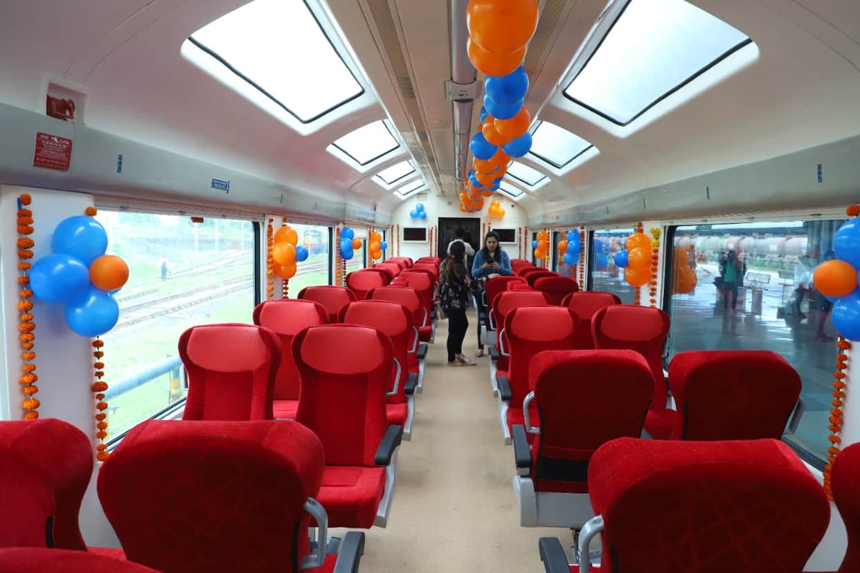 MP News: Vistadome coach service started in Jabalpur Janshatabdi Express, know the fare of which station