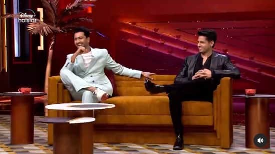 Koffee With Karan 7: Karan Johar confirms Kiara advani and Siddharth malhotra relationship