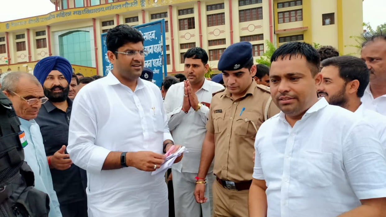 Dushyant Chautala said that there is no worry about the alliance staying or breaking
