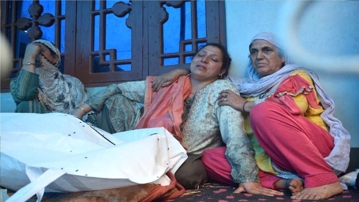 Attachment of house of terrorist involved in killing of Kashmiri Pandit