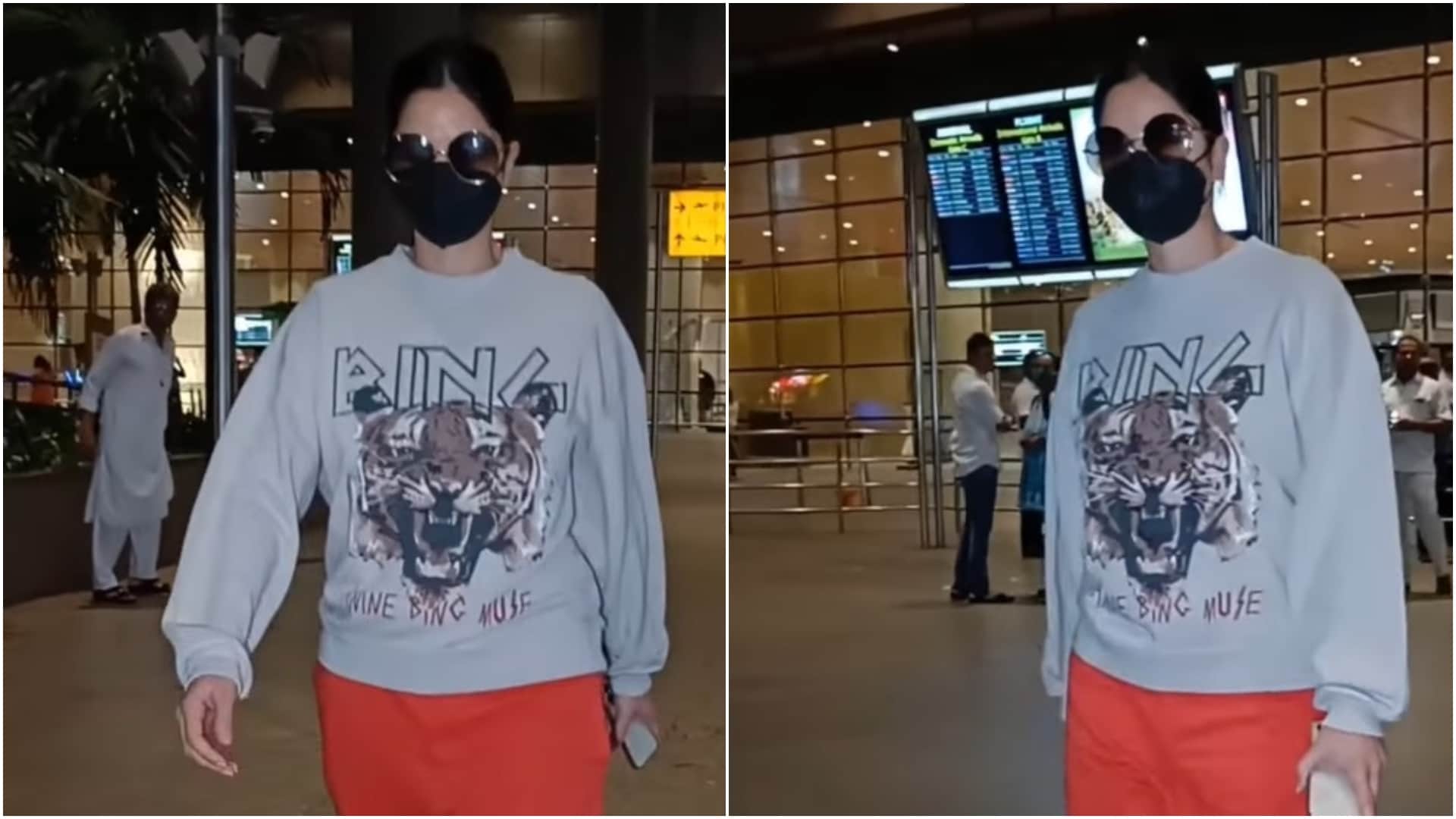 Katrina Kaif's Latest Airport Look In Baggy Clothes Ignites Pregnancy Rumours News in Hindi