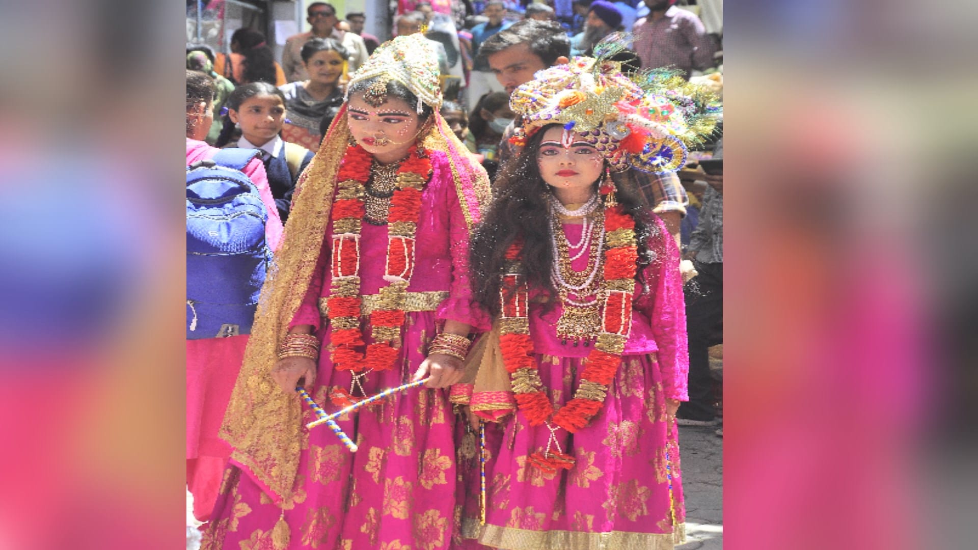 annual festival of Shri Krishna Janmashtami is being celebrated with great pomp on behalf of Sanatan Dharma Sa