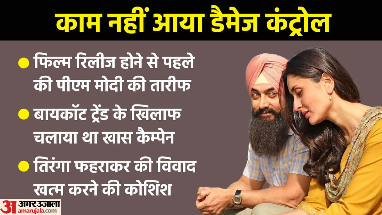 Laal Singh Chaddha Flop Aamir Khan Atul kulkarni Delhi PM Narendra Modi Public Review Box Office Boycott Trend