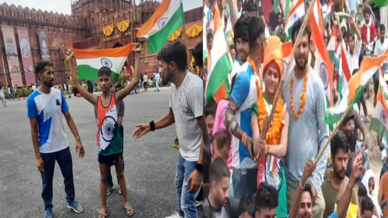 fourteen-year-old Sunny ran from Meerut to Red Fort with the spirit of patriotism