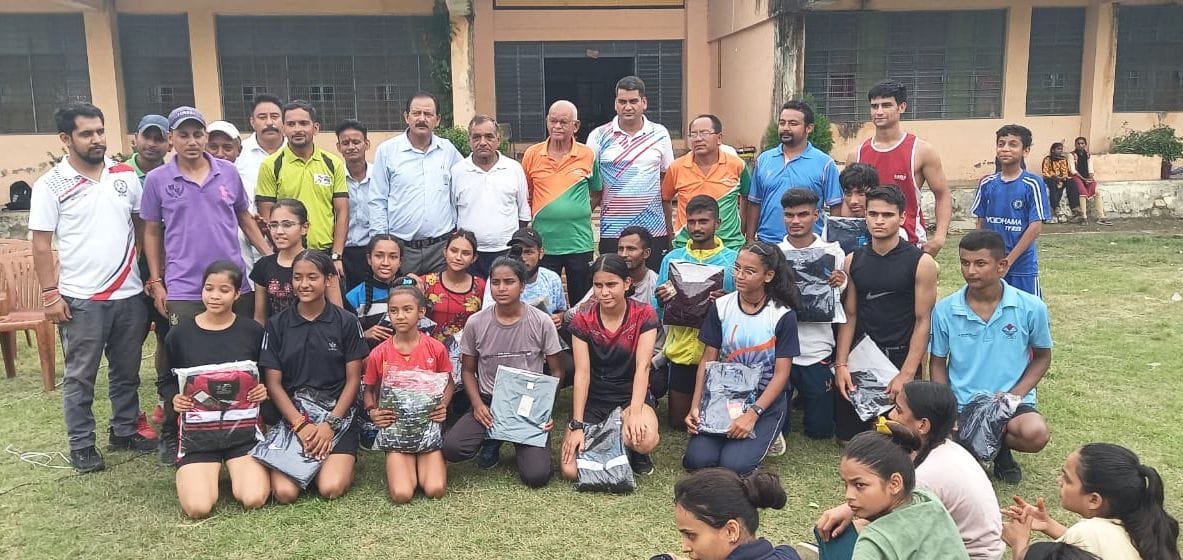 Shivendra, Lalita, Gaurav, Kajal were first in cross country