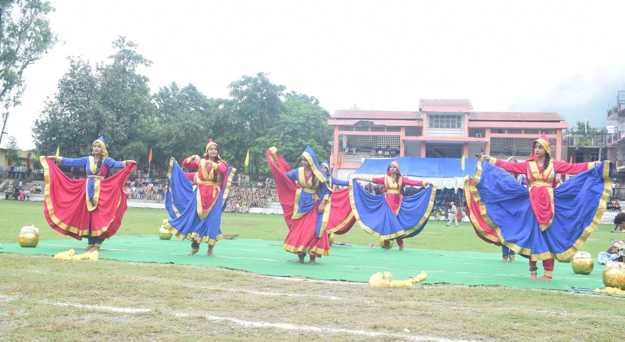 Independence Day was celebrated in the district, the tricolor was hoisted everywhere