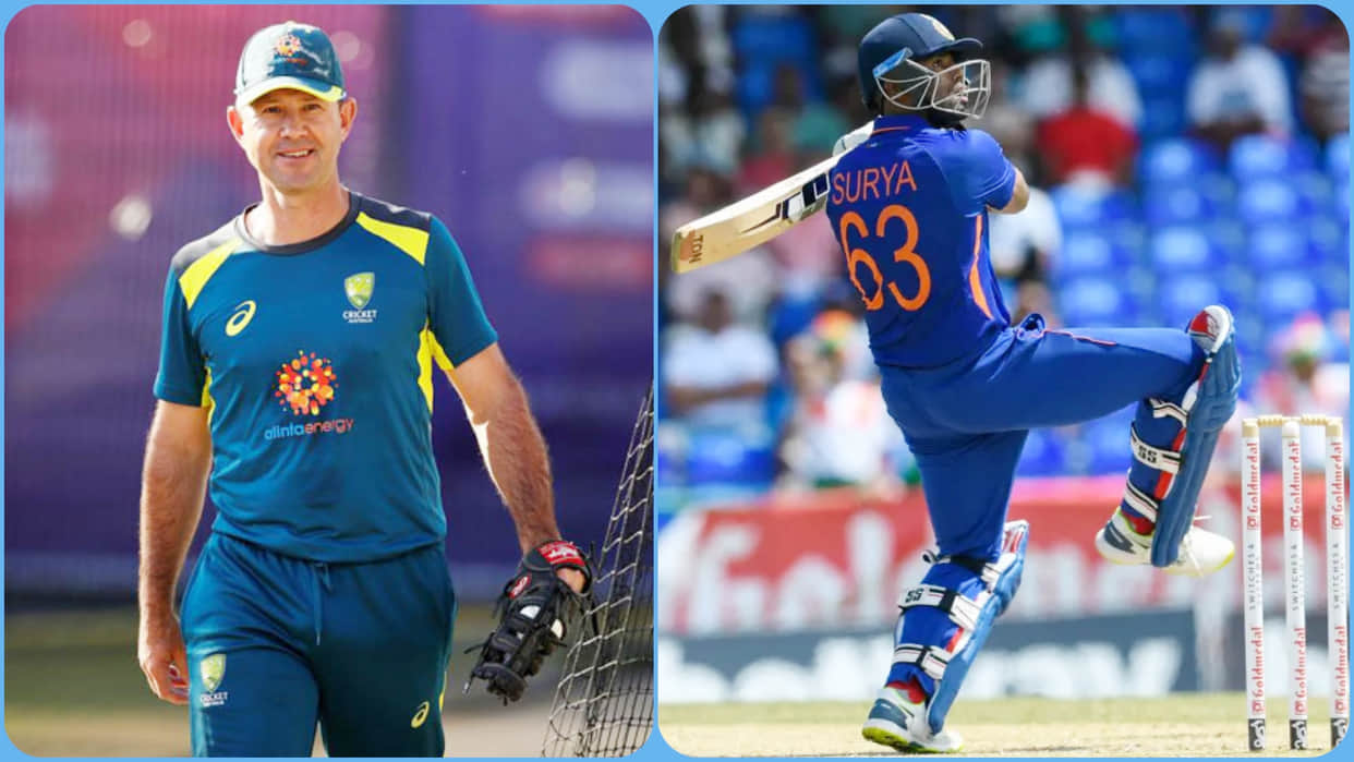 Ricky Ponting Compares Suryakumar Yadav to de Villiers Scores 360 Degrees Around the Ground in T20