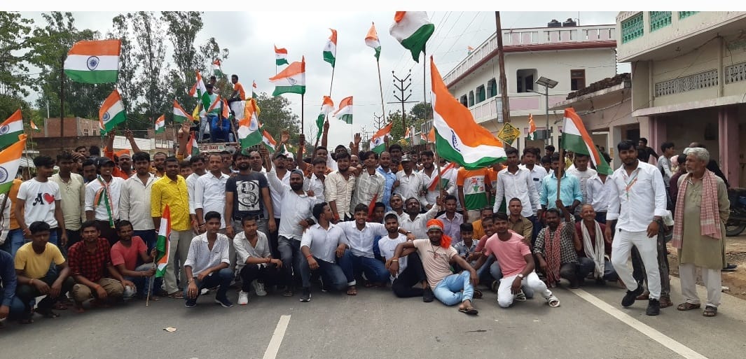 Celebration of independence celebrated with great pomp in rural areas too