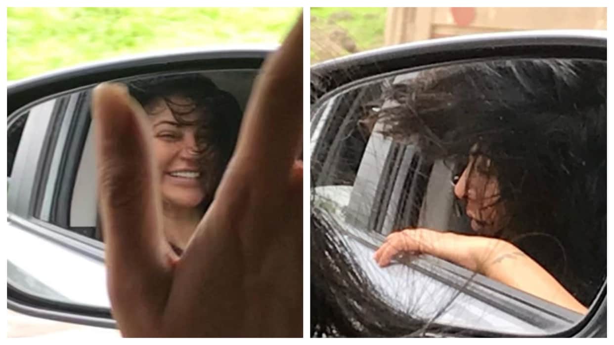 Sushmita Sen enjoying rain share photos says This girl loves Aamchi Mumbai