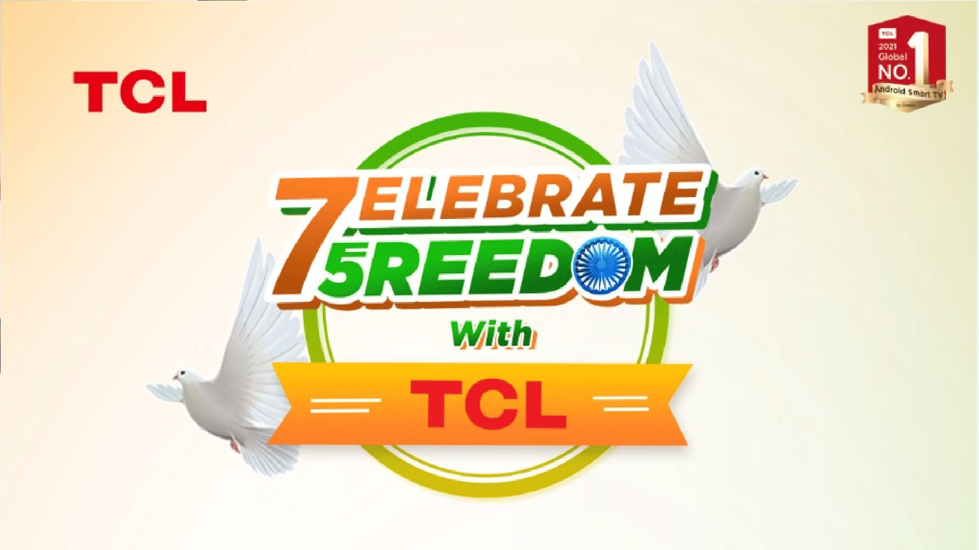 TCL Freedom offer 2022 buy tv and win 75inch 4K Smart TV