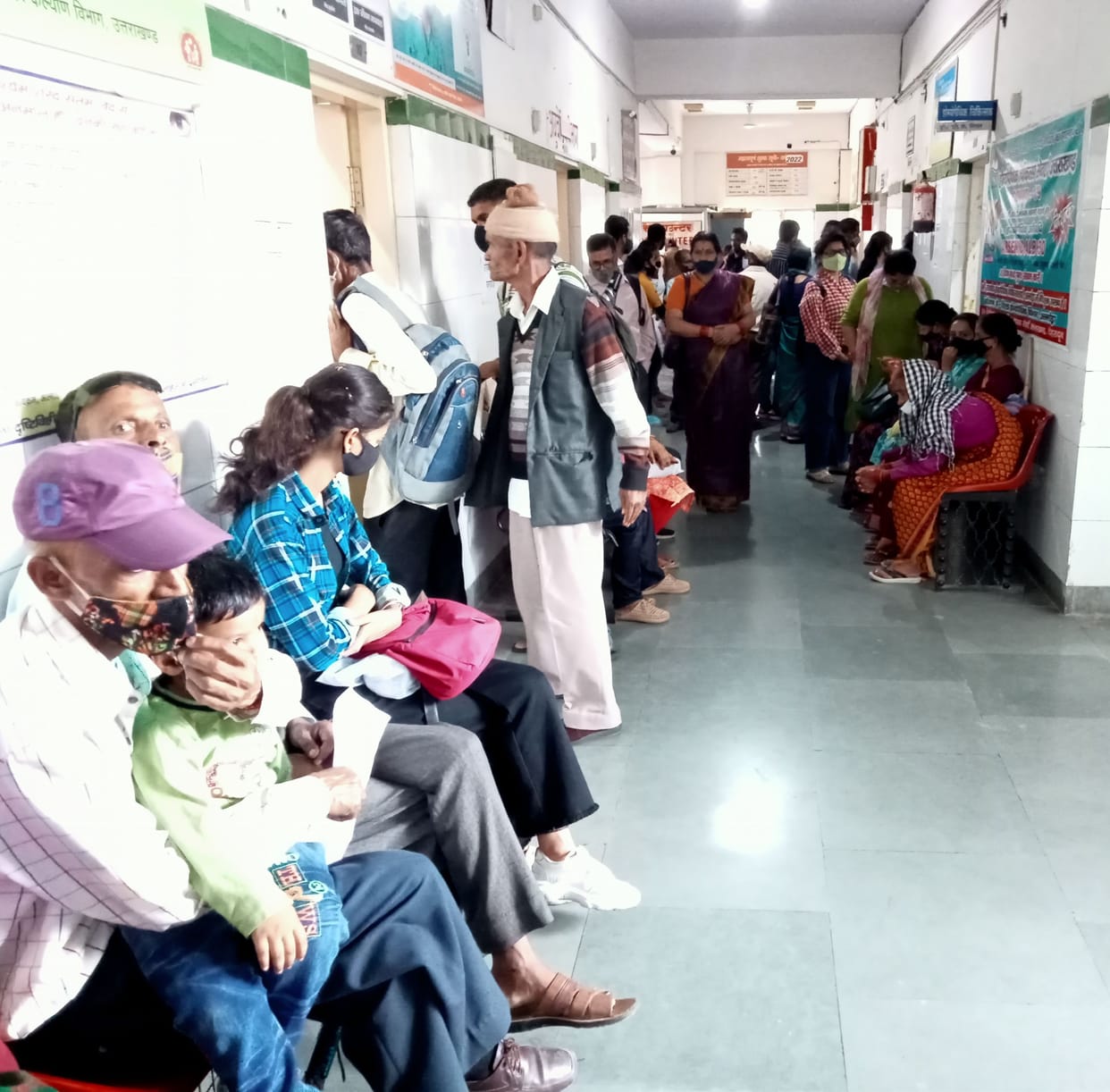 OPD Patient Hike In Almora