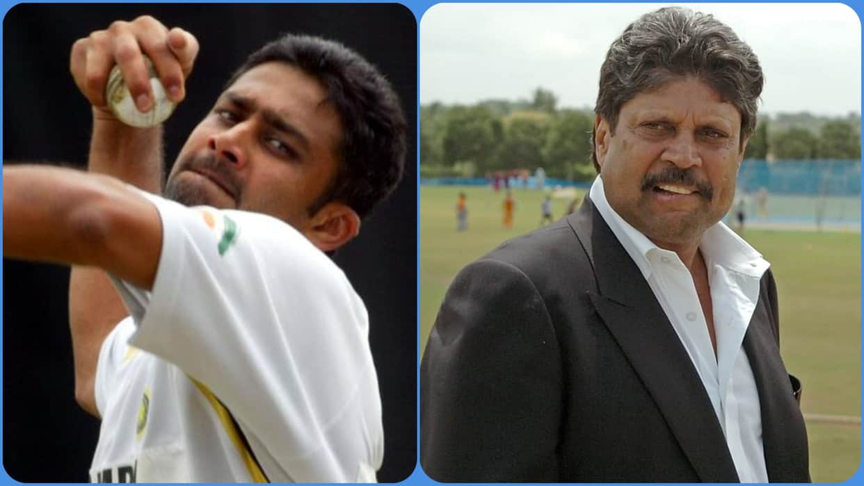 Anil Kumble dropped a catch and Kapil Dev scolded him on the ground; Kumble crying Bishan Singh Bedi