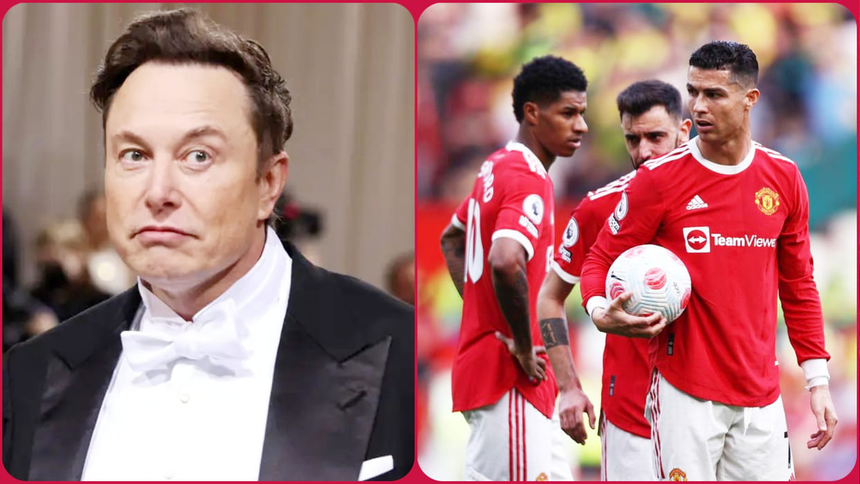 Elon Musk clarifies buying Cristiano Ronaldo team Manchester United