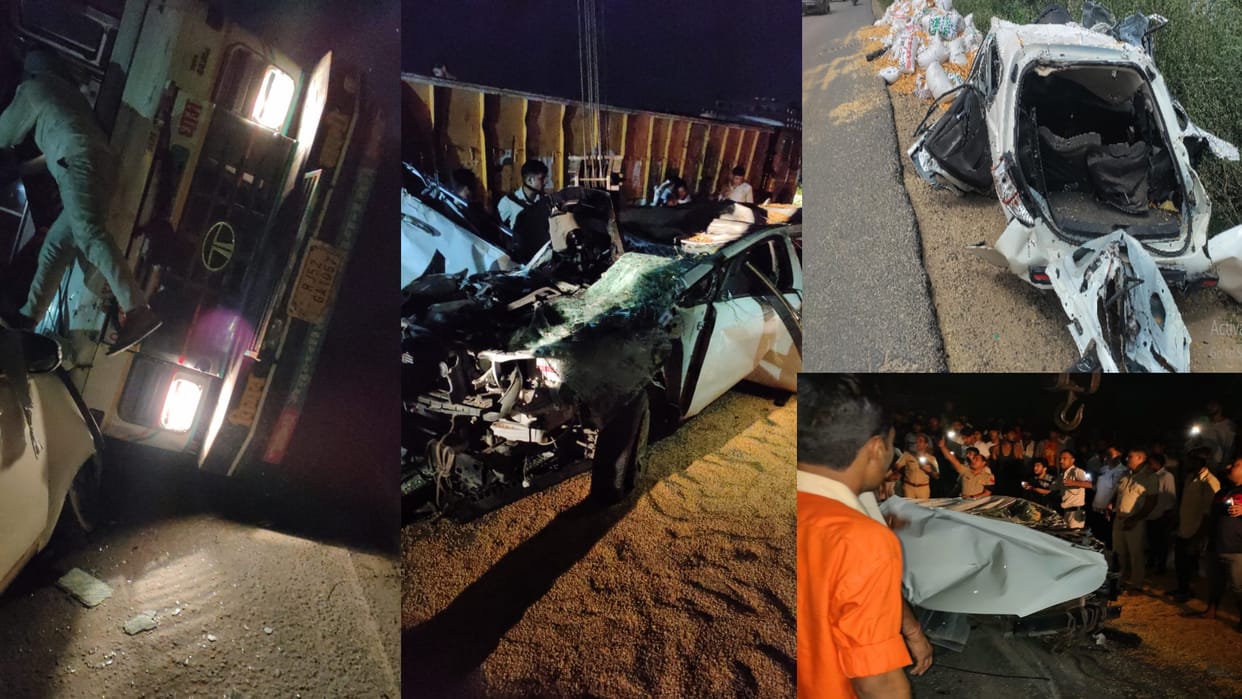 Gurugram Road Accident Deepak did not have experience of long drive, yet sent to Udaipur